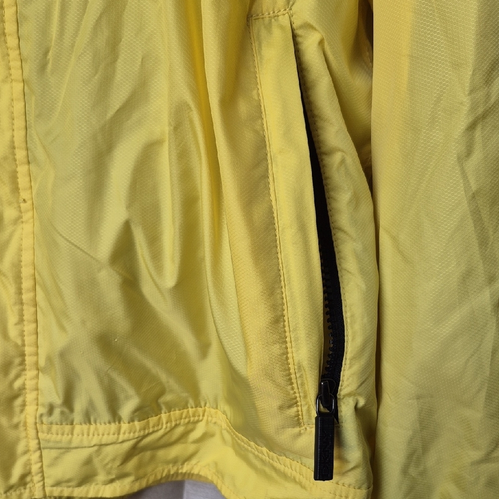 DKNY Men's Vibrant Yellow Windbreaker- XXL - Picture 5 of 15